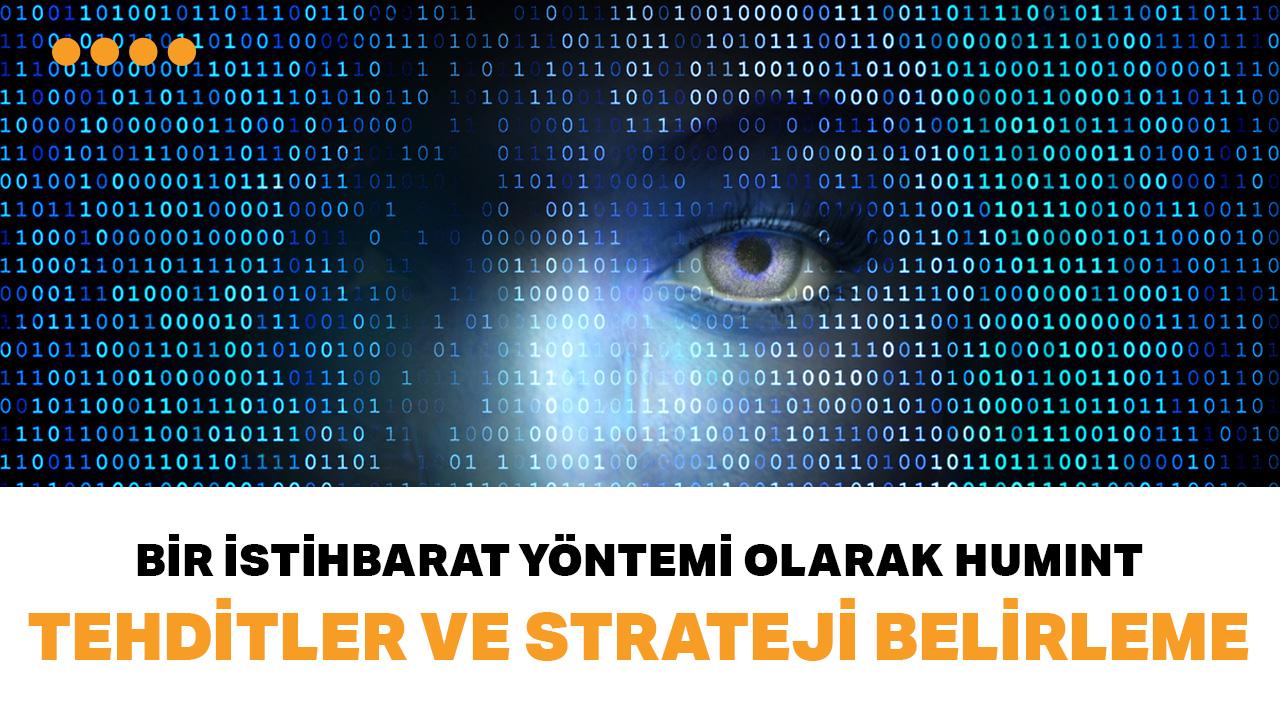 Bir istihbarat yöntemi olarak HUMINT