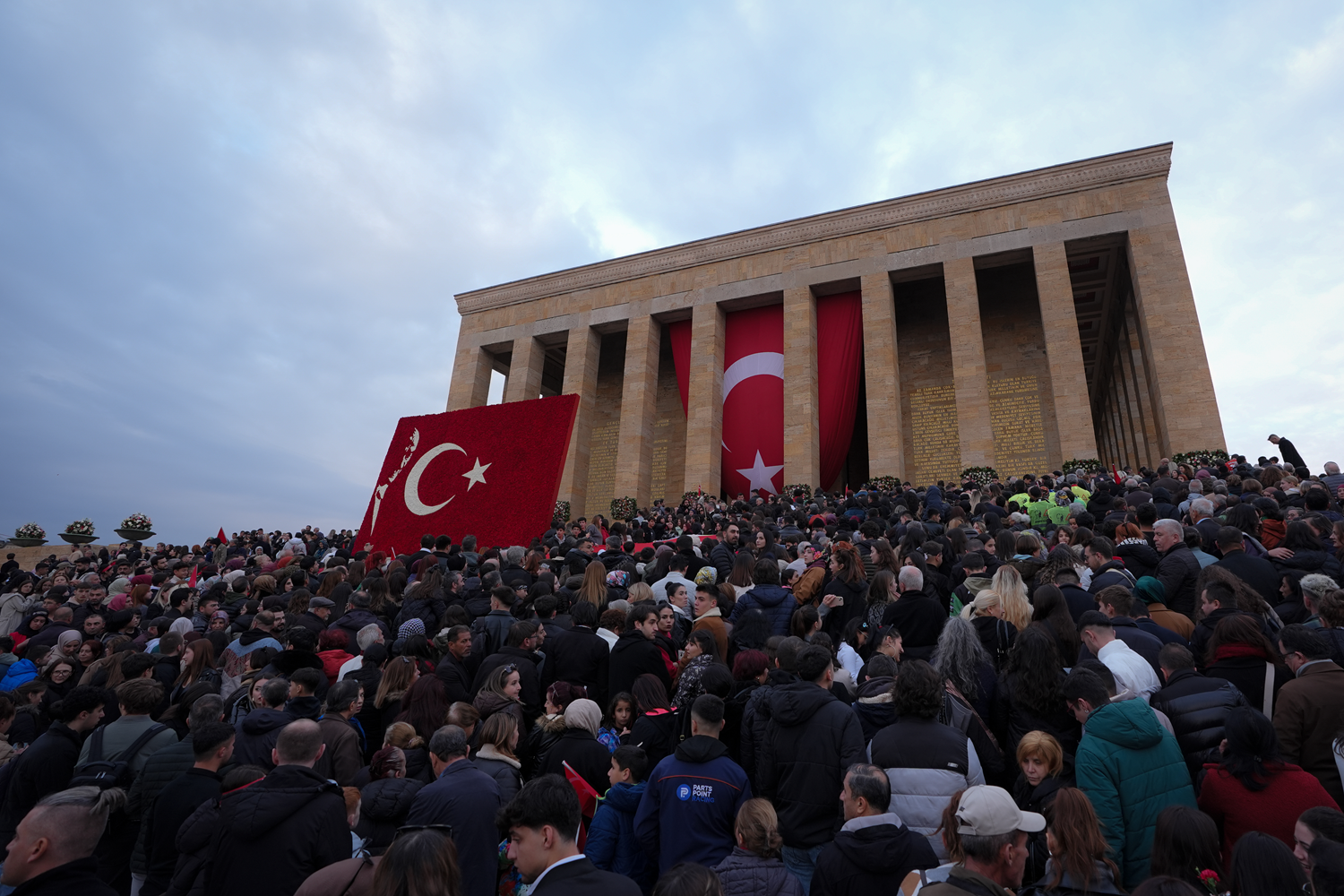10 Kasım'da Anıtkabir'e rekor ziyaret!