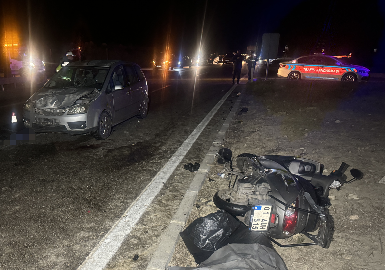 Adanada trafik kazasında 1 ölü, 3 yaralı!