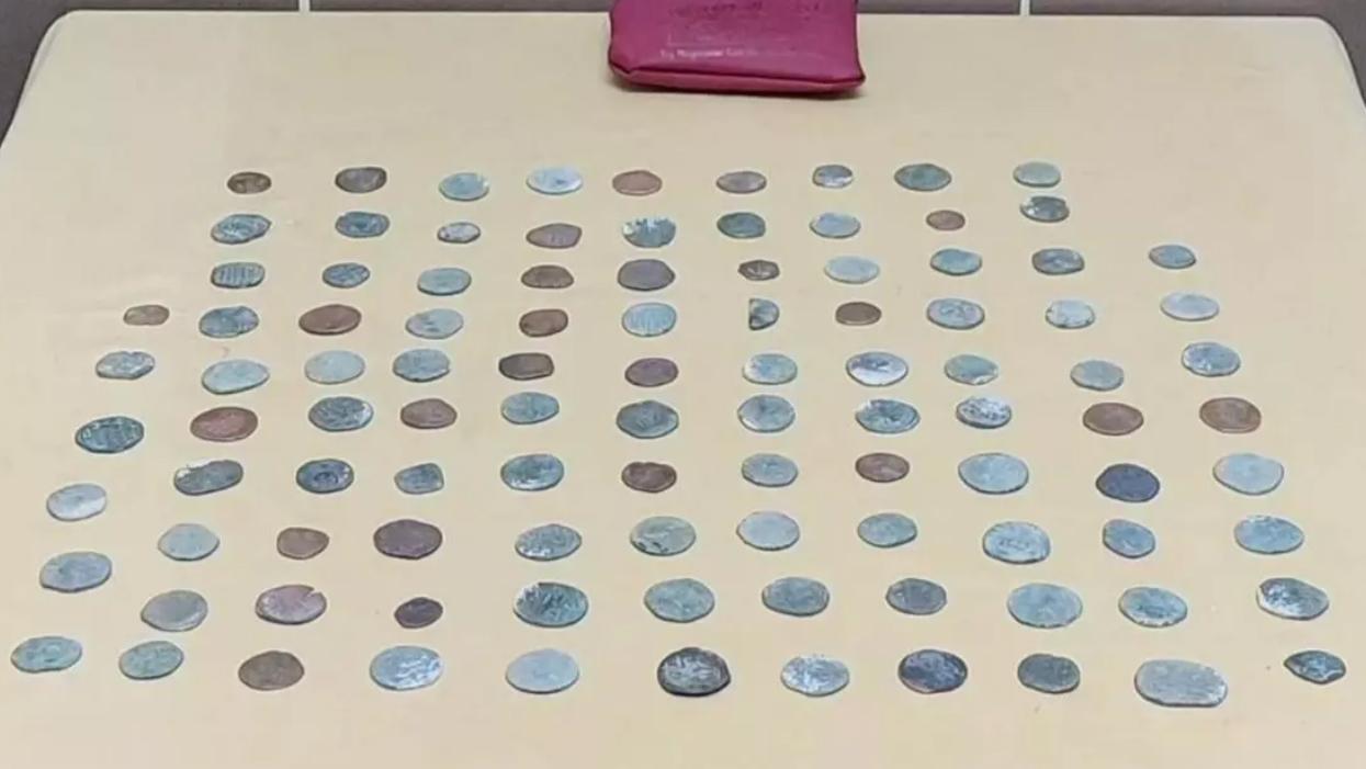 Aşkale'de 104 Bizans dönemine ait sikke ele geçirildi, 3 kişi gözaltına alındı