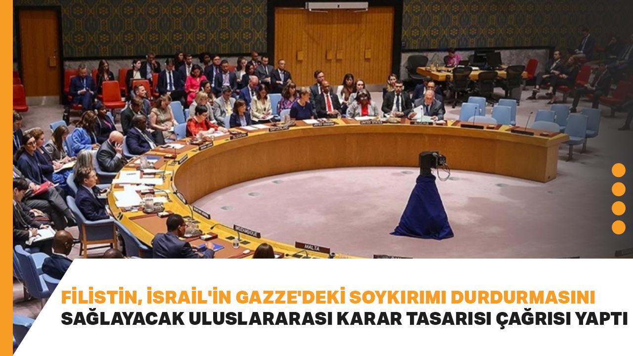 Filistin Başbakanı Muhammed Mustafa BM'ye Gazze'deki soykırımı durdurma çağrısı
