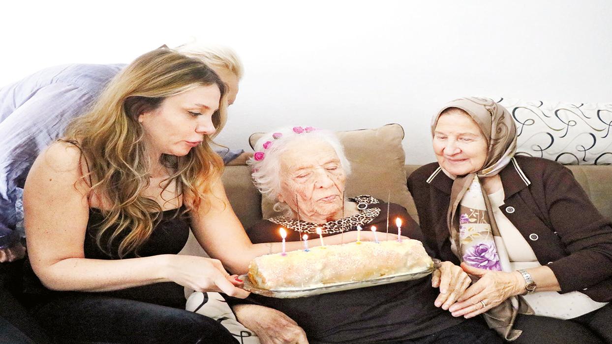 Atatürk'ü gören Tahrime Nine 100 yaşında