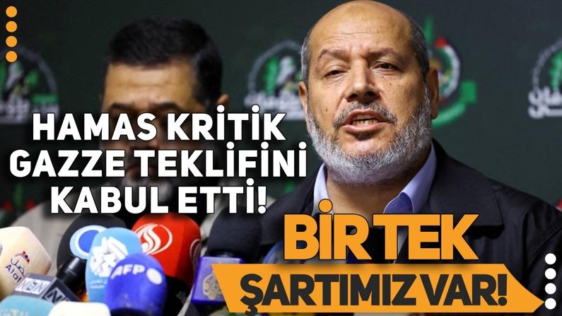 Hamas kritik Gazze teklifini kabul etti: Bir tek şartımız var!