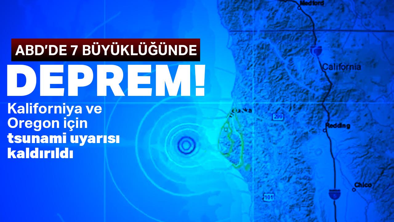Kaliforniya'da 7.0 büyüklüğünde deprem meydana geldi