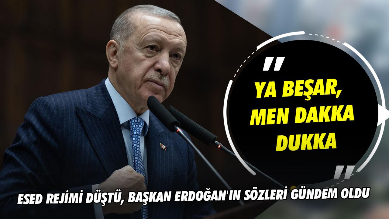 Cumhurbaşkanı Erdoğan'ın Suriye açıklamaları sosyal medyada trend oldu!