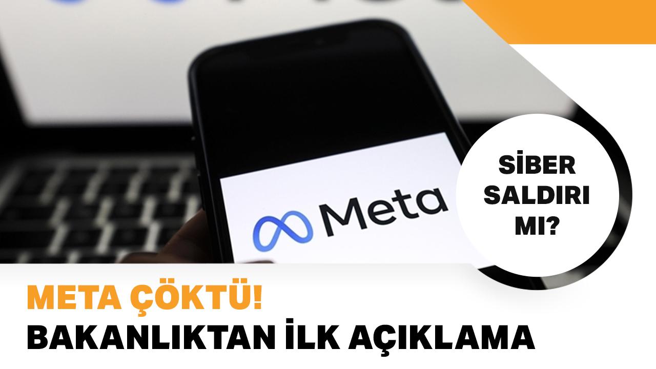 META çöktü! Siber saldırı mı var? Ulaştırma Bakanlığından ilk açıklama