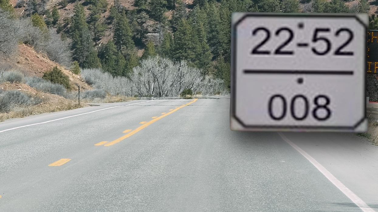 Yol kenarındaki beyaz levha bakın ne işe yarıyor!