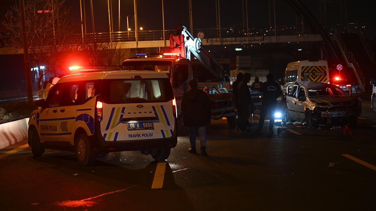 Altındağ'da Otomobil Takla Attı: 1 Ölü, 2 Yaralı