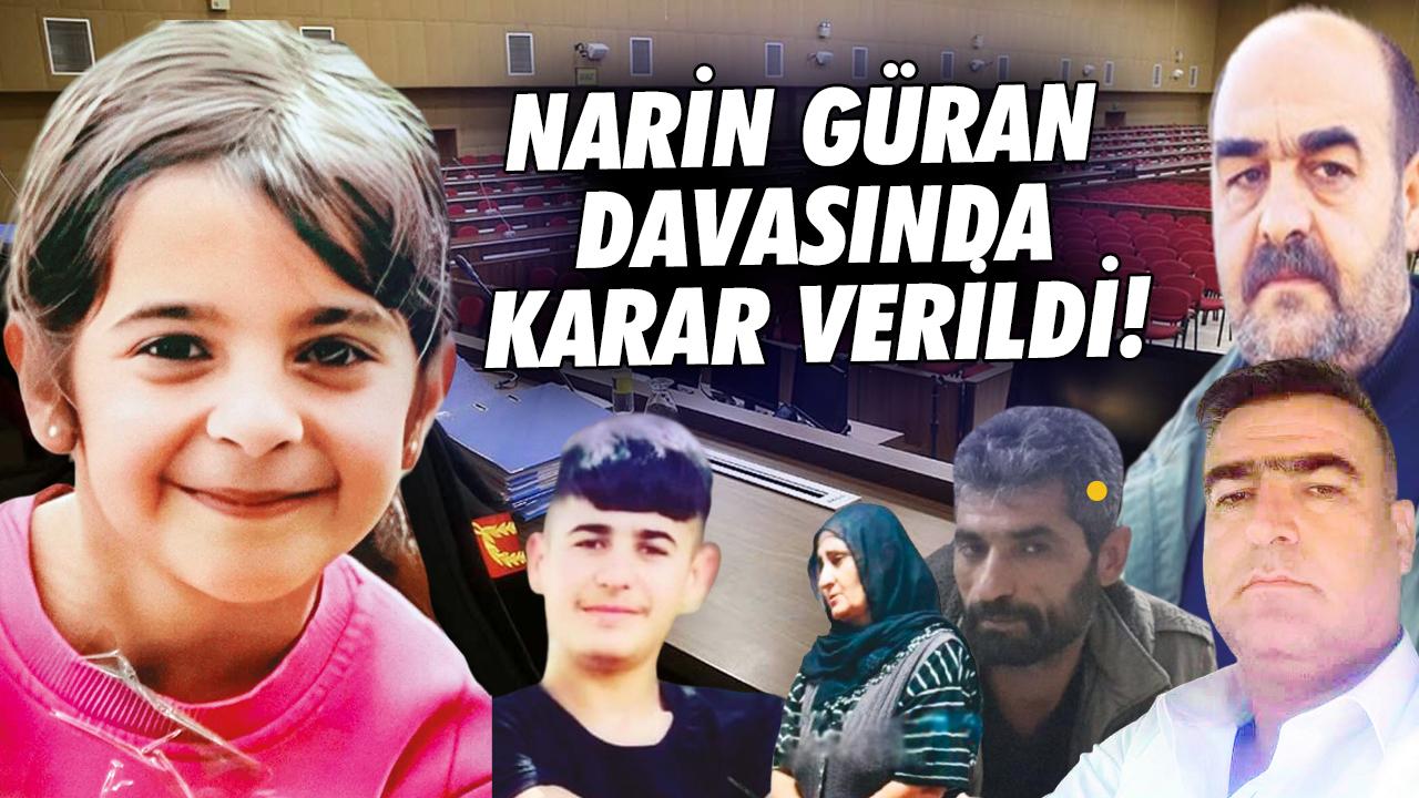 Narin Güran davasında karar! Katillerin cezası belli oldu