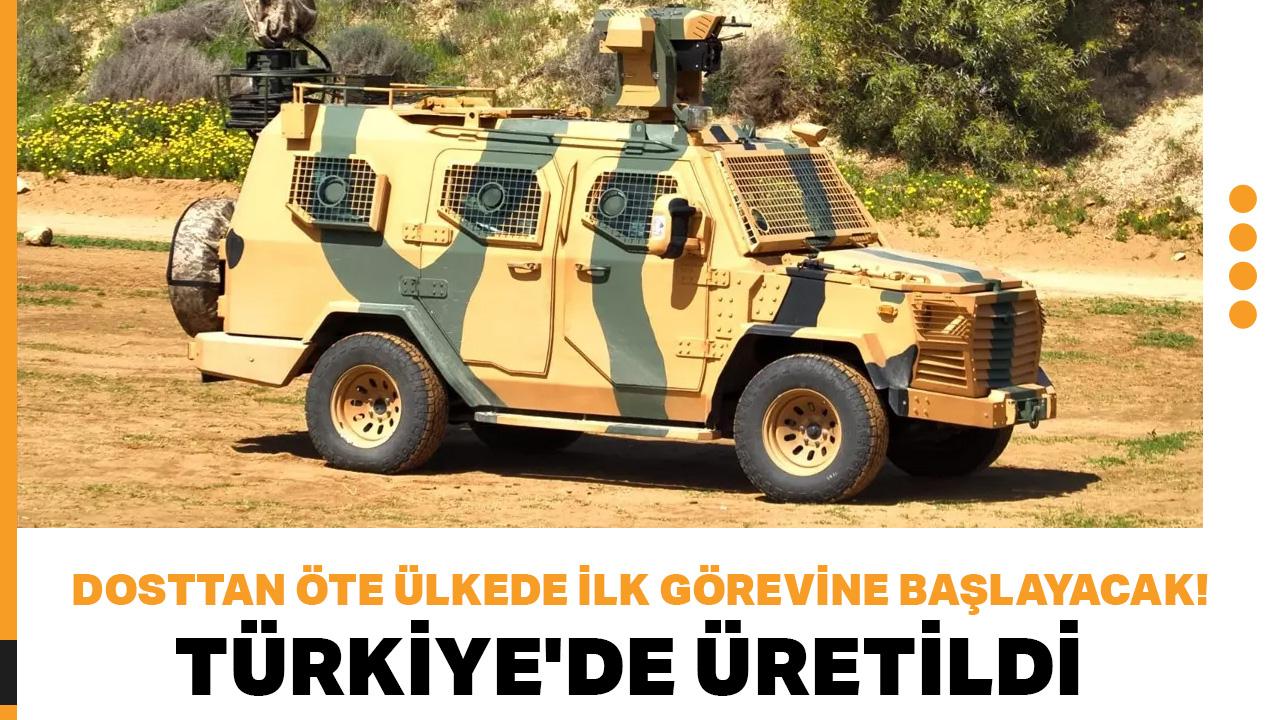 Türk Savunma Sanayisi tarafından geliştirilen AŞKAR Aracı, yurt dışında göreve hazır!
