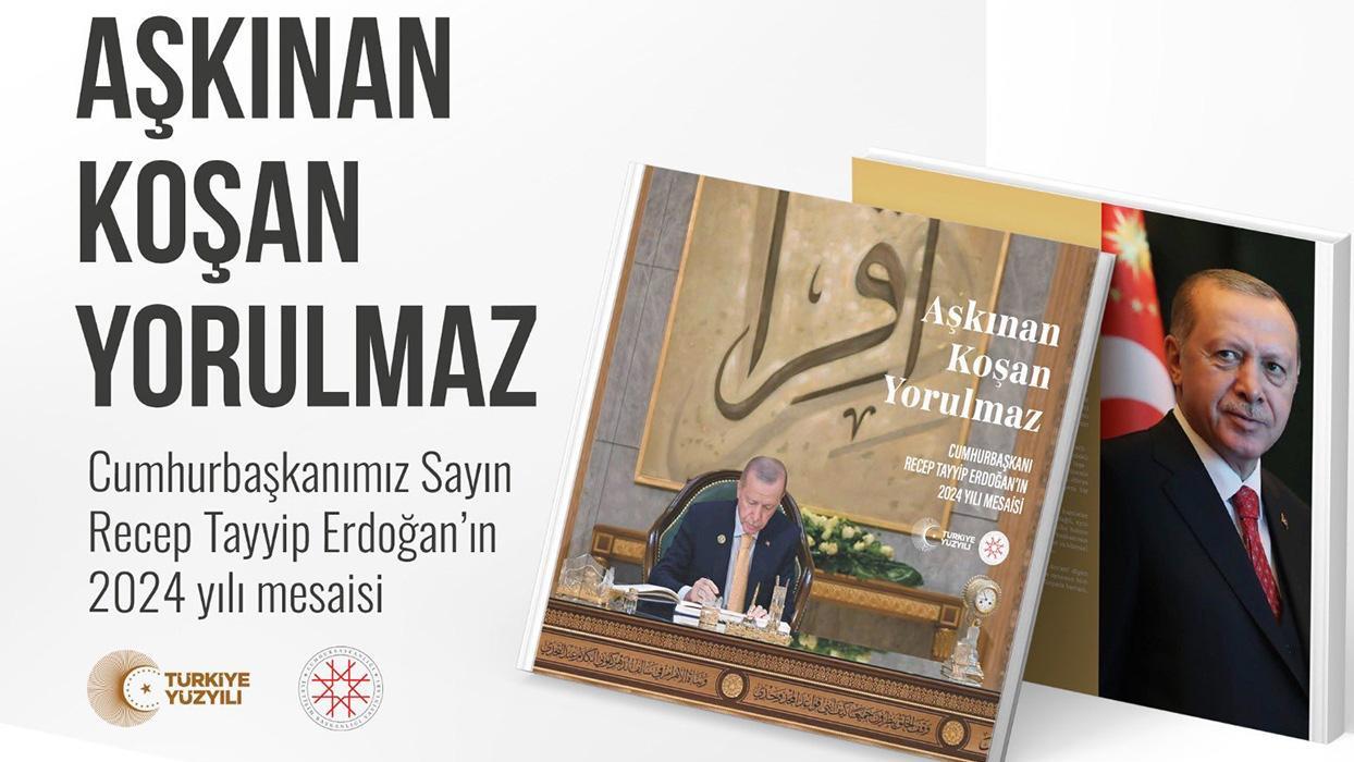 Cumhurbaşkanı Erdoğan'ın hizmetleri “Aşkınan Koşan Yorulmaz” kitabında anlatıldı