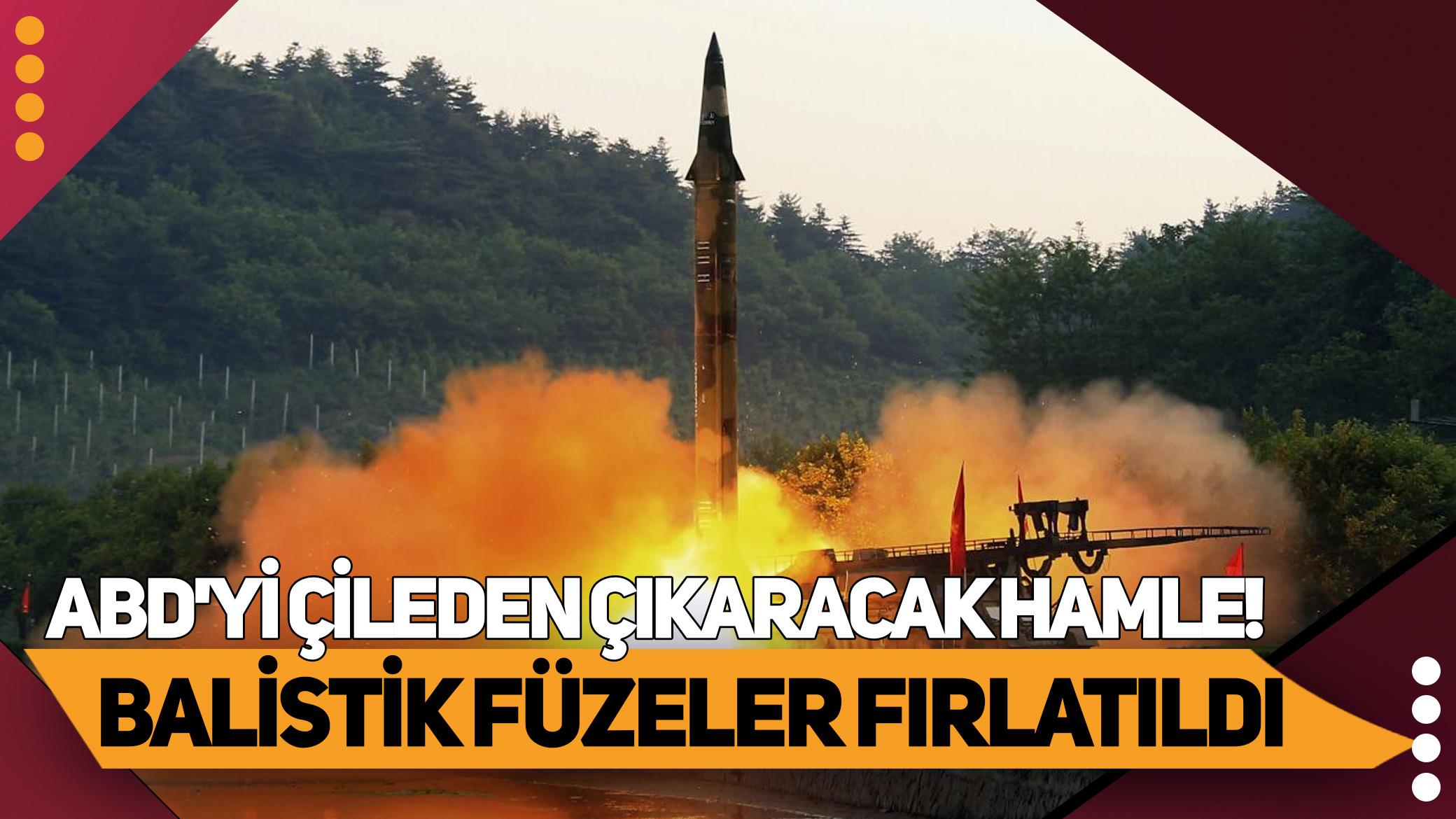 ABD'yi çileden çıkaracak hamle! Balistik füzeler fırlatıldı