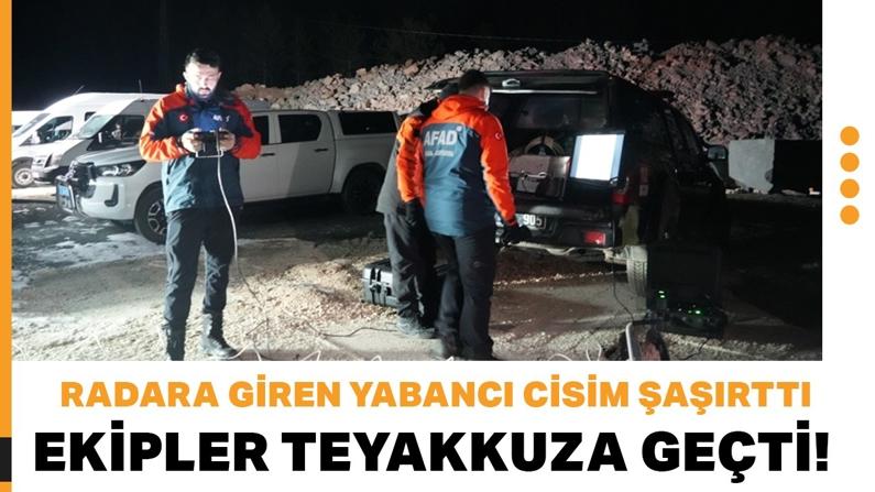 Ekipler teyakkuza geçti! Radara giren yabancı cisim şaşırttı