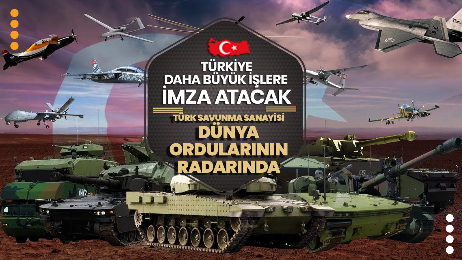 Türk savunma sanayisi dünya ordularının radarında! 11. sıraya yükseldi: ihracat rekoru