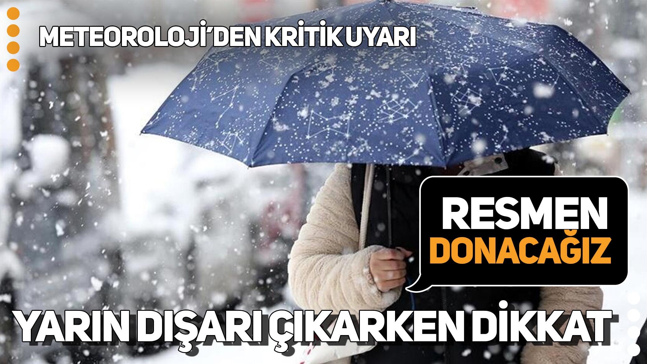 Meteoroloji'den kritik uyarı: sıcaklıklar düşüyor, kuvvetli yağışlar geliyor