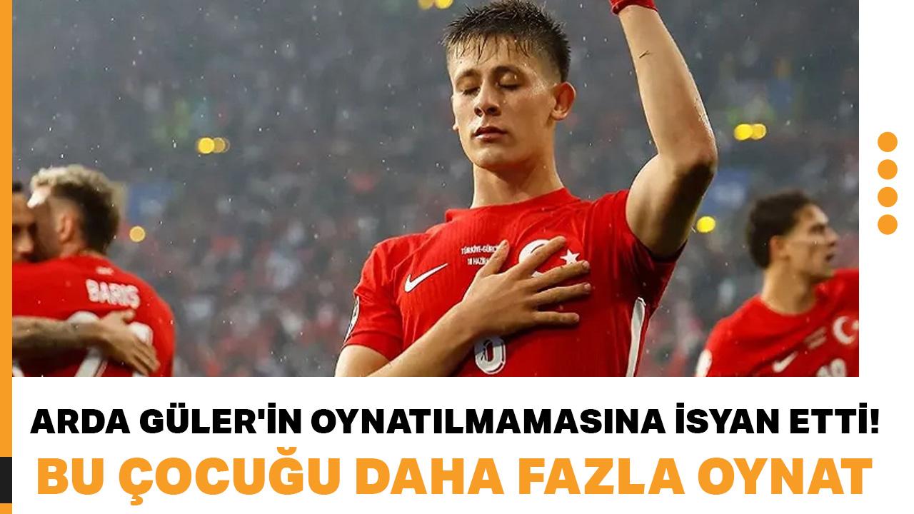 Arda Güler'in yeterince süre alamamasına tepki büyüdü! Ancelotti'ye resti çekti