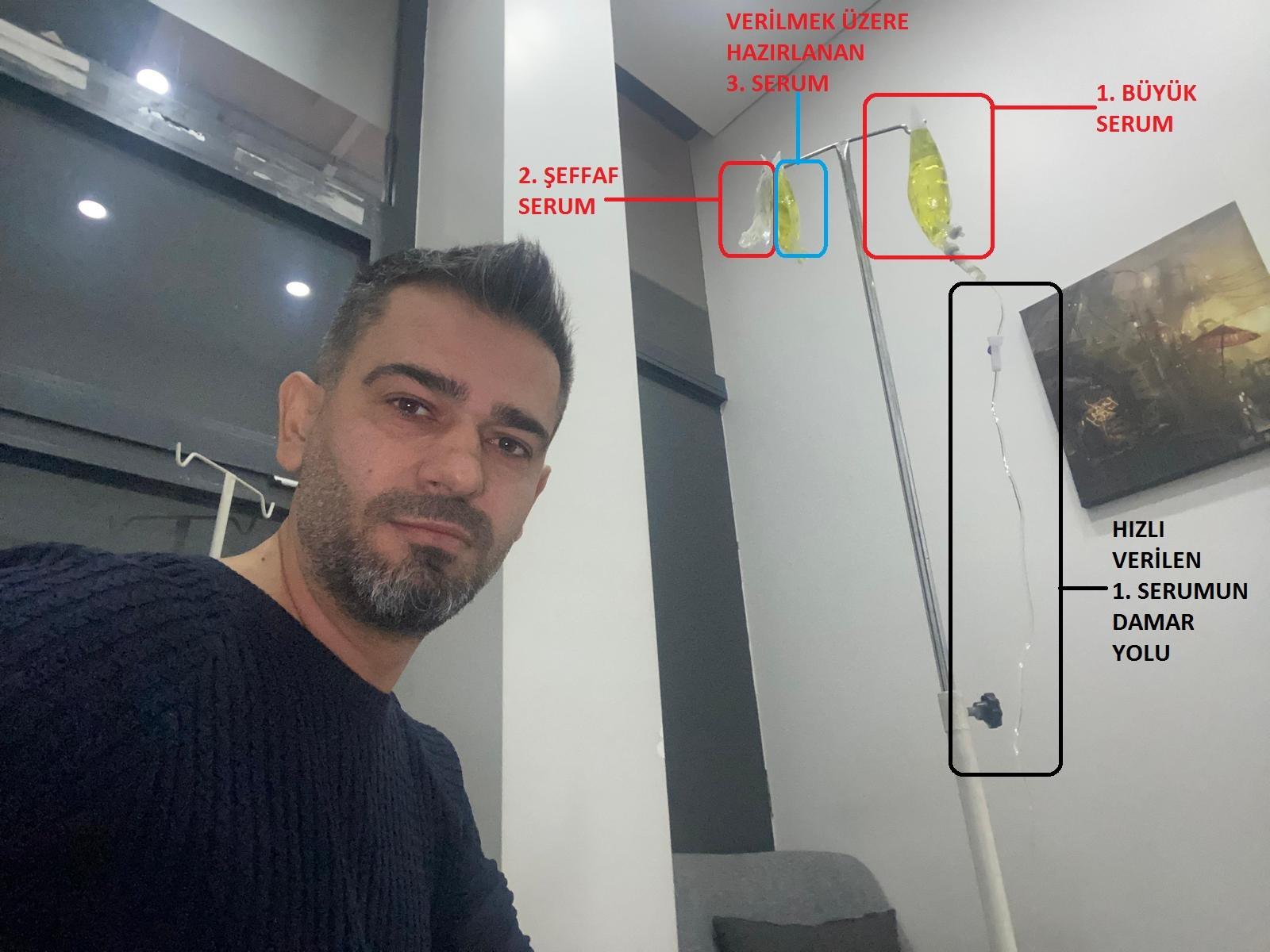 ‘Atom' diye tabir edilen sarı serum genç adamın sonu oldu
