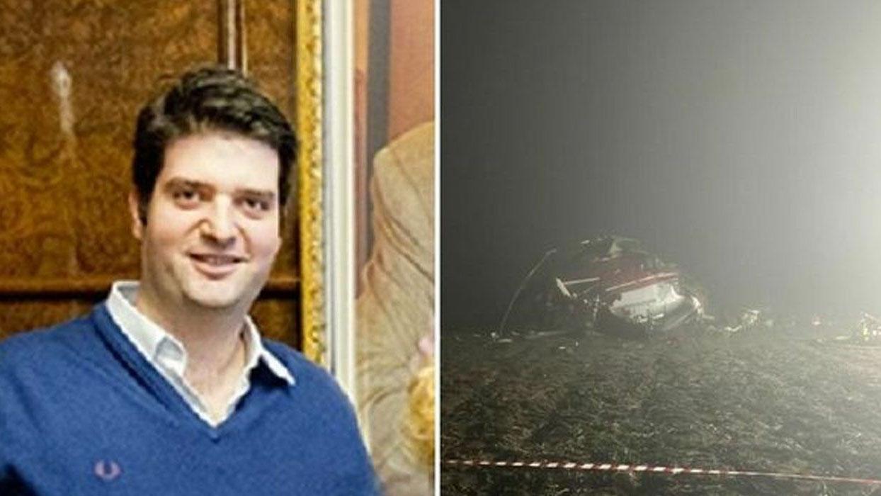 İtalya'da helikopter düştü! İş adamı ve pilotlar öldü
