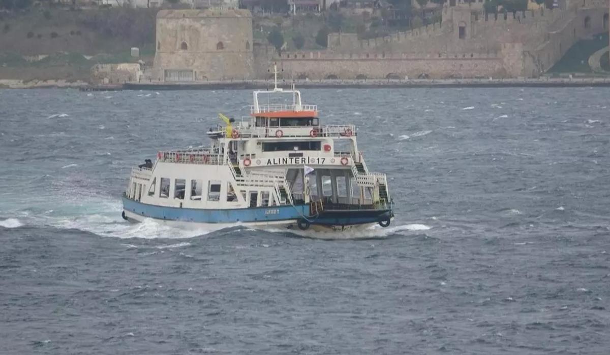 Kabatepe-Gökçeada hattında olumsuz hava düzenlemesi: Yarınki bazı seferler iptal