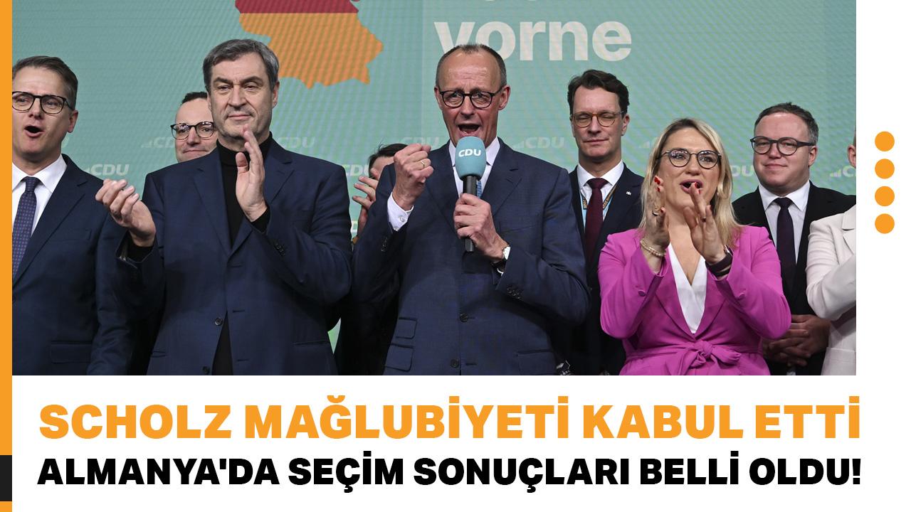Almanya'da erken seçim: Hristiyan Birlik Partileri birinci oldu