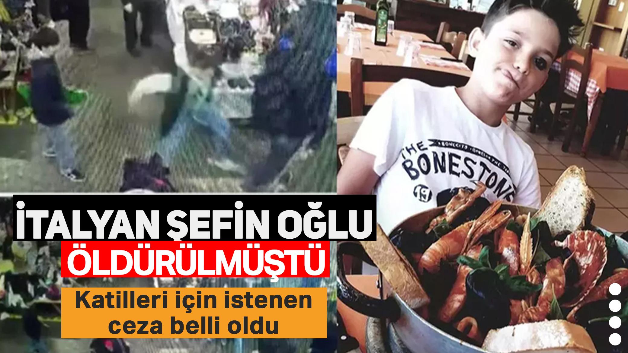 Kadıköy'de İtalyan şefin oğlunun öldürülmesine ilişkin iddianame hazırlandı! Katilleri için istenen ceza belli oldu