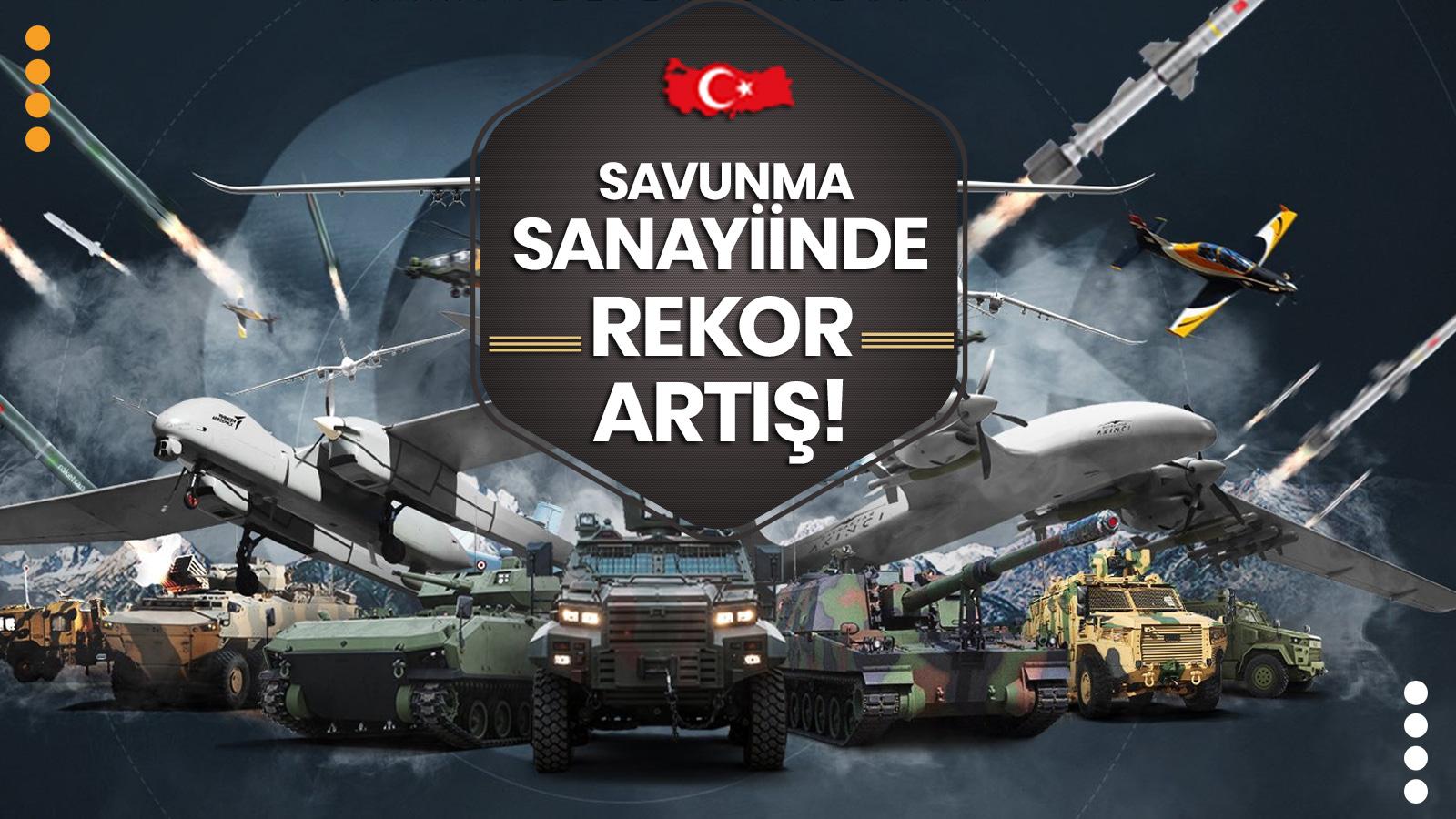 Savunma ve havacılık sanayiinde rekor ihracat
