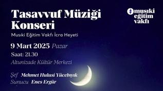 Musıki Eğitim Vakfından Ramazan'a özel tasavvuf müziği konseri