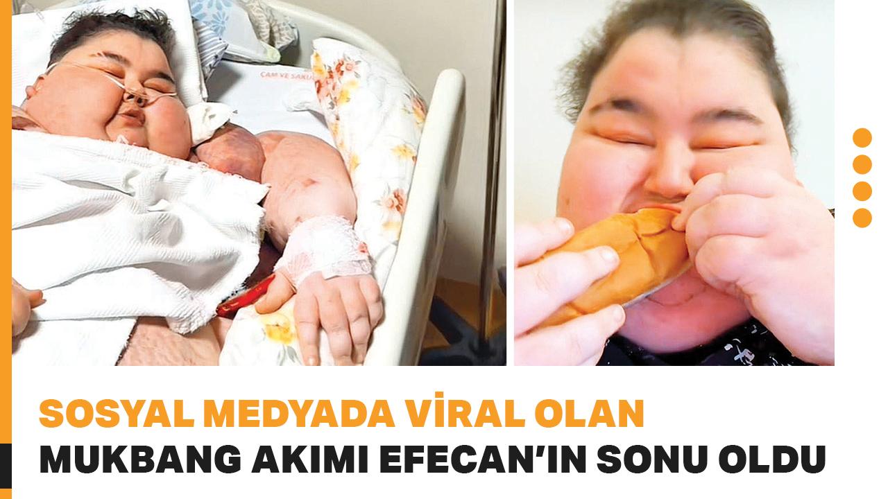Aşırı yemek yeme videolarıyla tanınan Efecan'dan acı haber geldi! Sosyal medyada viral olan mukbang akımı sonu oldu