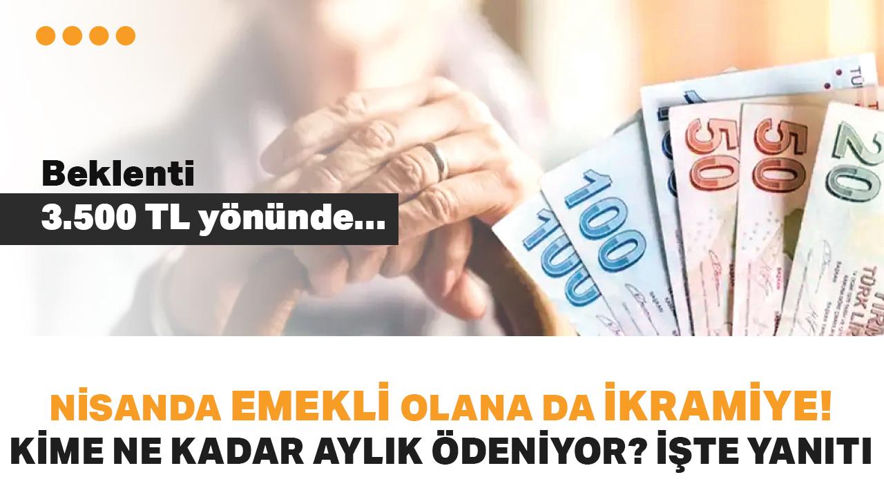 Nisanda emekli olan da bayram ikramiyesi alır! Beklenti 3.500 TL yönünde... Kime ne kadar aylık ödeniyor? İşte yanıtı