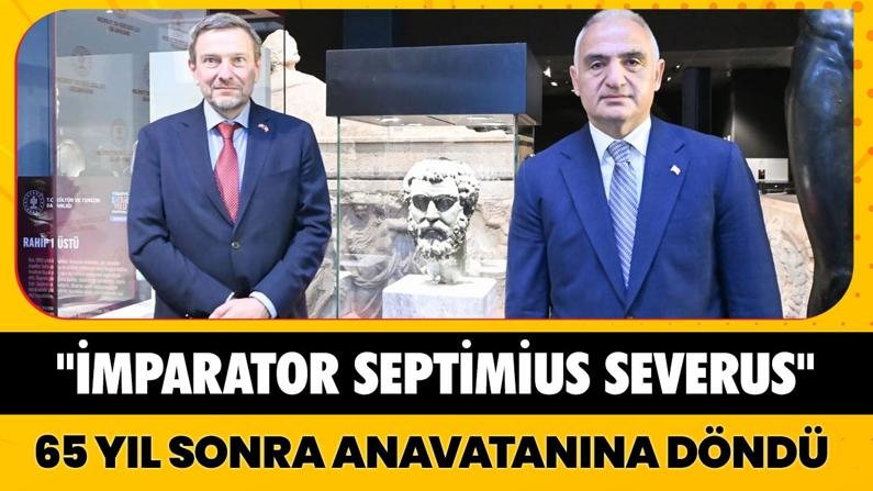 Kaçırılan Severus'un heykel başı Türkiye'de