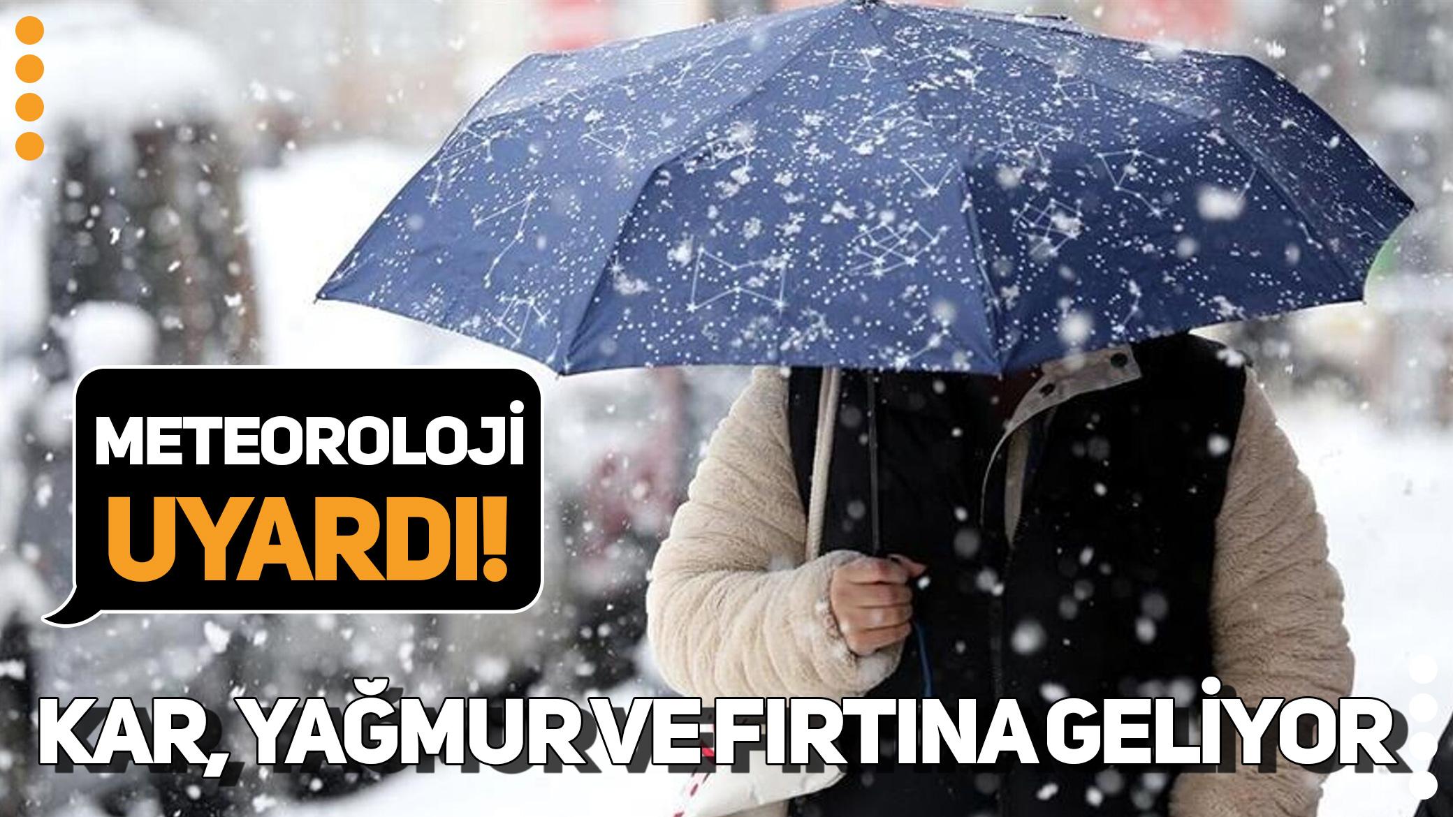 Meteoroloji uyardı! 27 ilde sarı kod, kuvvetli yağmur ve düşen sıcaklıklar