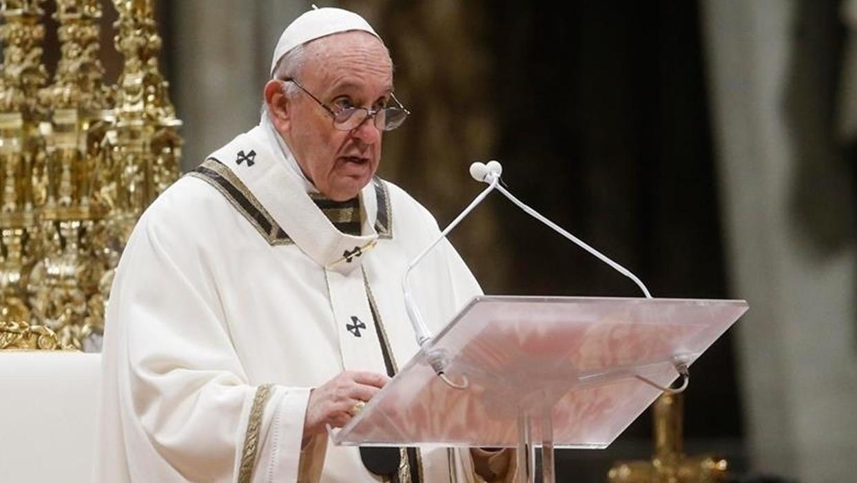Papa Franciscus dünyanın silahsızlandırılması çağrısında bulundu
