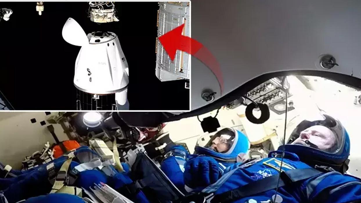 Uzayda mahsur kalan astronotların Dünya'ya dönüş yolculuğu başladı