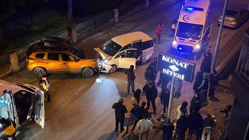 Bursa'nın Yıldırım ilçesinde uyuyan sürücü dehşet saçtı
