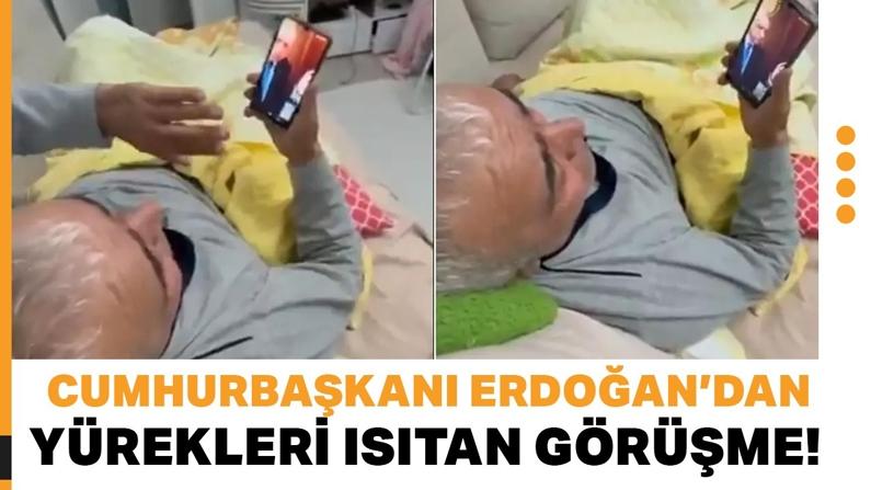 Cumhurbaşkanı Erdoğan'dan Yürekleri Isıtan Görüşme!