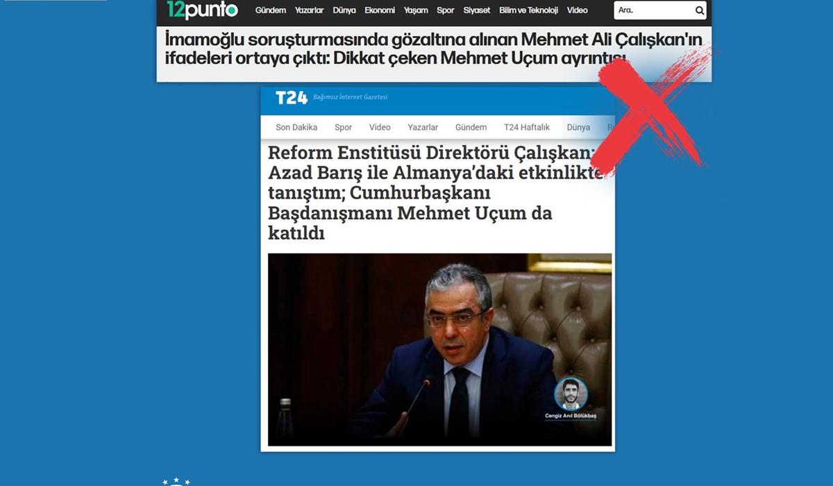 DMM'den yalanlama: İBB soruşturması kapsamında gözaltına alınan Çalışkan'ın 'Mehmet Uçum' iddiaları asılsızdır