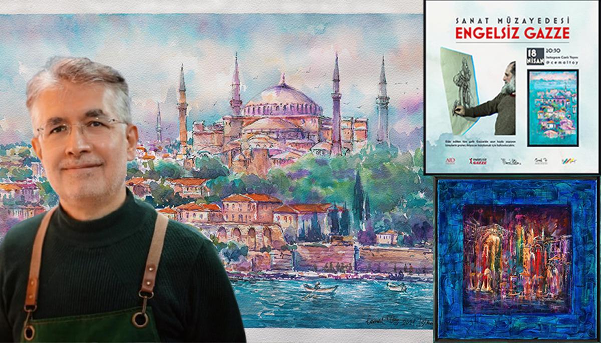 Sanatçılardan Gazze'ye destek: Sanat müzayedesi 18 Nisan'da