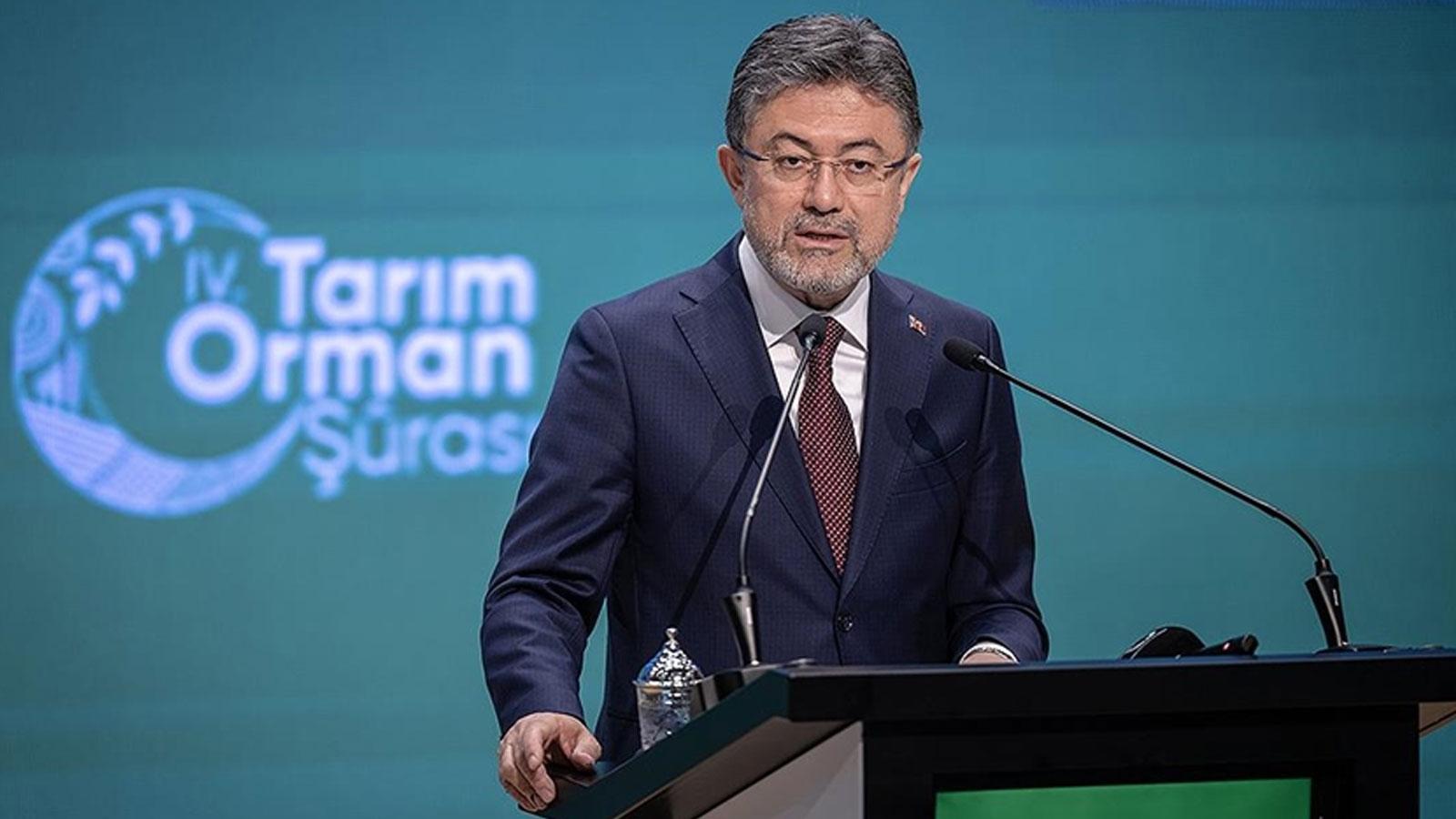 Bakan Yumaklı: Türkiye'de tarım ve orman sektörü sürdürülebilir bir yapı üzerine oturmuştur