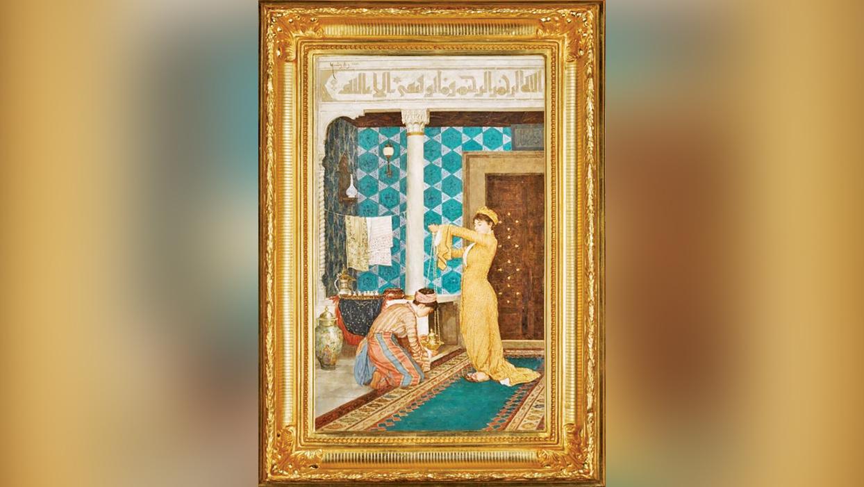 Osman Hamdi Bey'in Preparing Coffee tablosu 1 milyon sterline satıldı