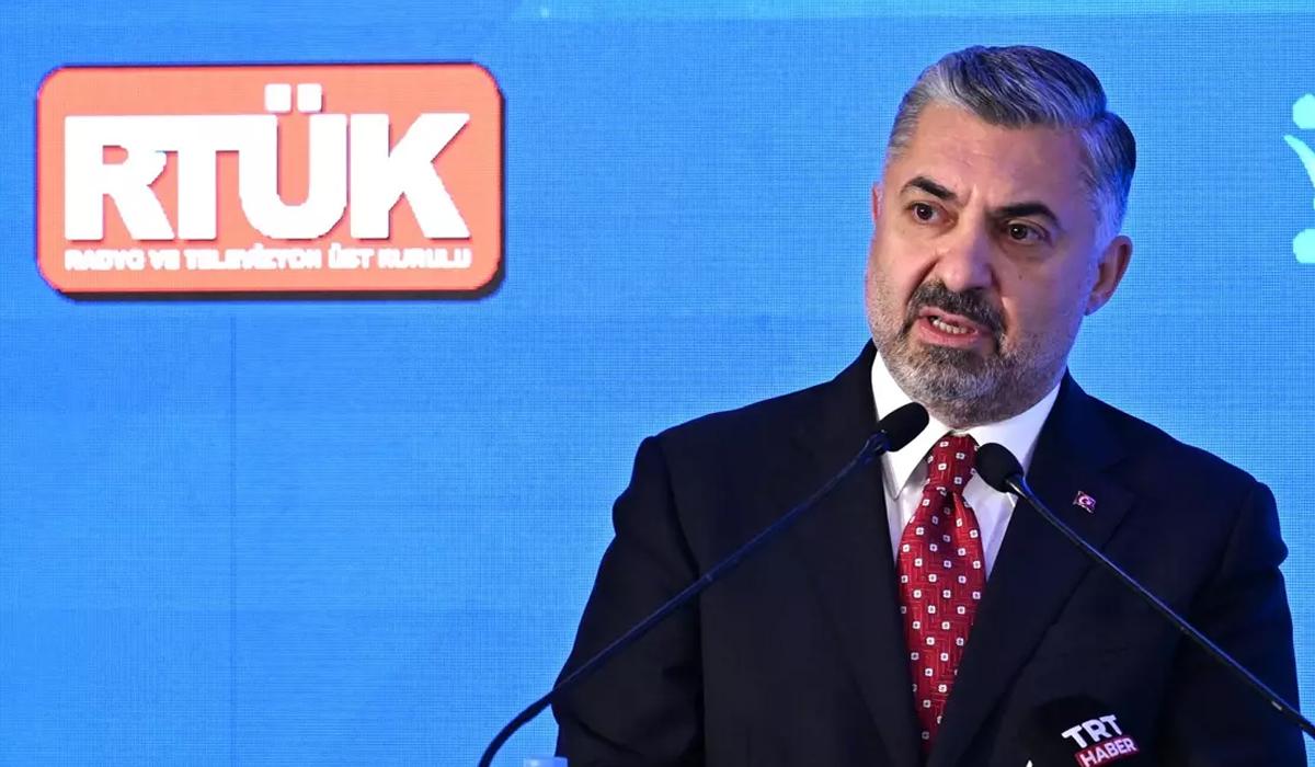 RTÜK Başkanı Şahin'den medya içerikleri için toplumsal sorumluluk vurgusu