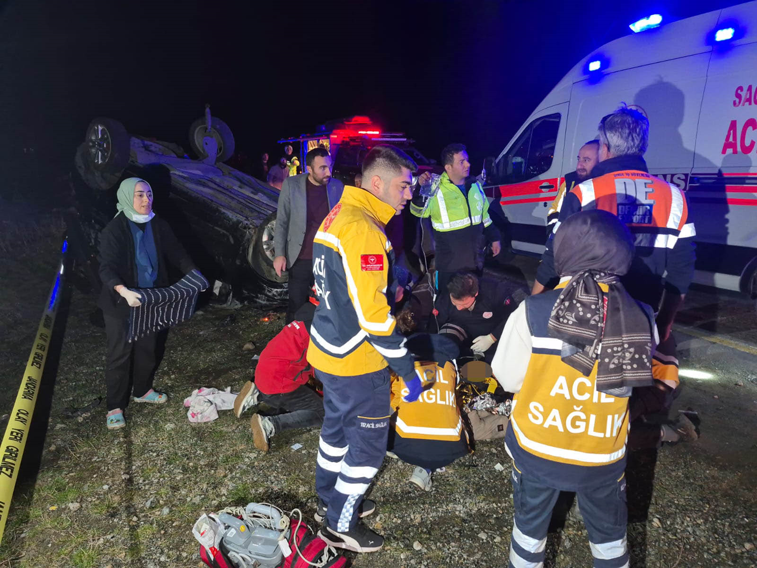 Rize'de katliam gibi kaza! Çok sayıda ölü ve yaralı var