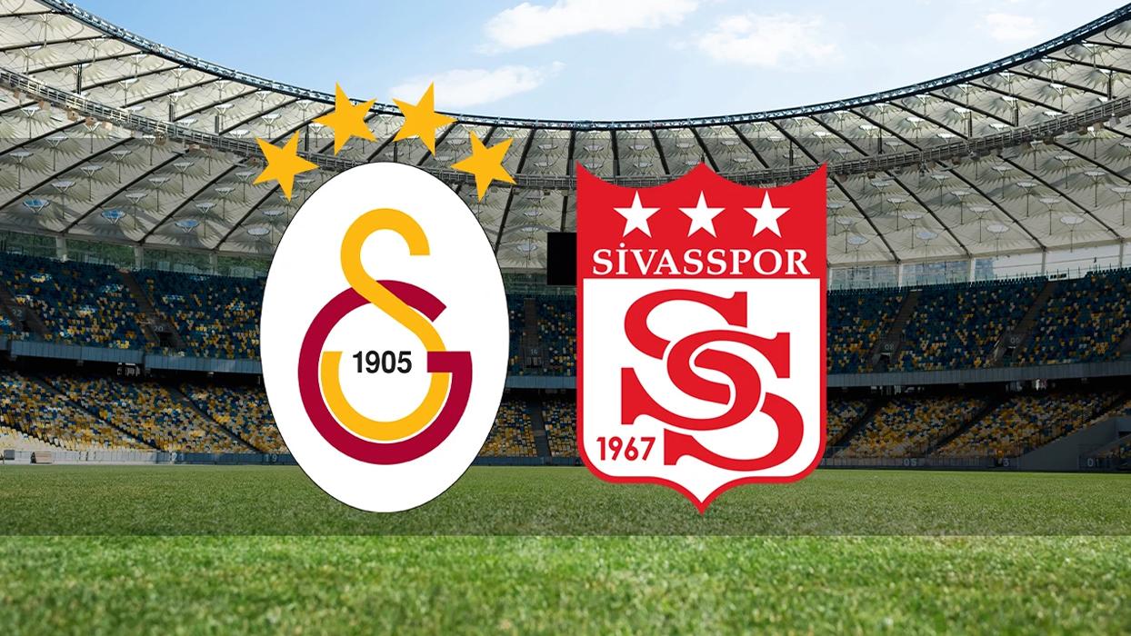 Galatasaray - Sivasspor maç kadrosu: Galatasaray Sivasspor muhtemel ilk 11'ler!