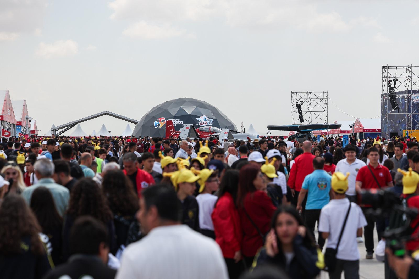 TEKNOFEST KKTC'ye üçüncü gününde ziyaretçi akını