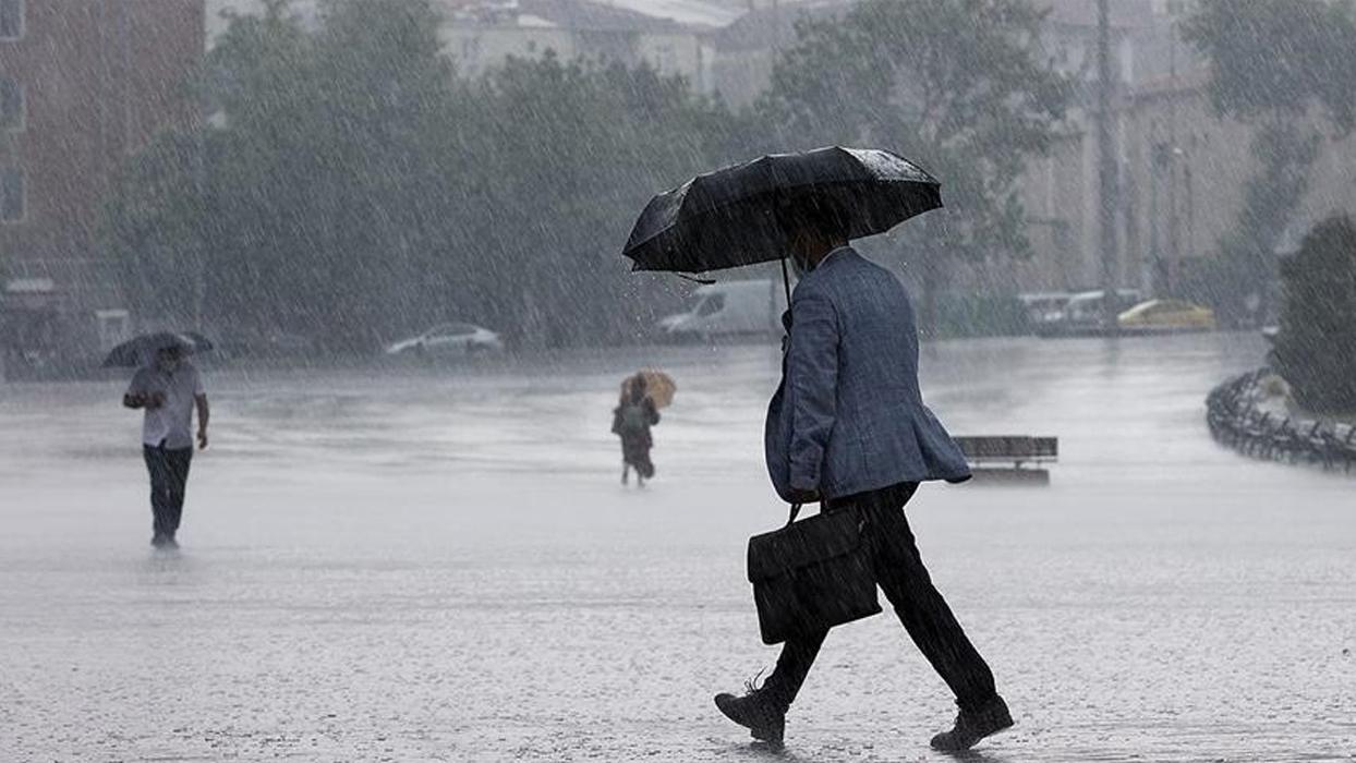 Meteorolojiden bazı iller için kuvvetli yağış uyarısı