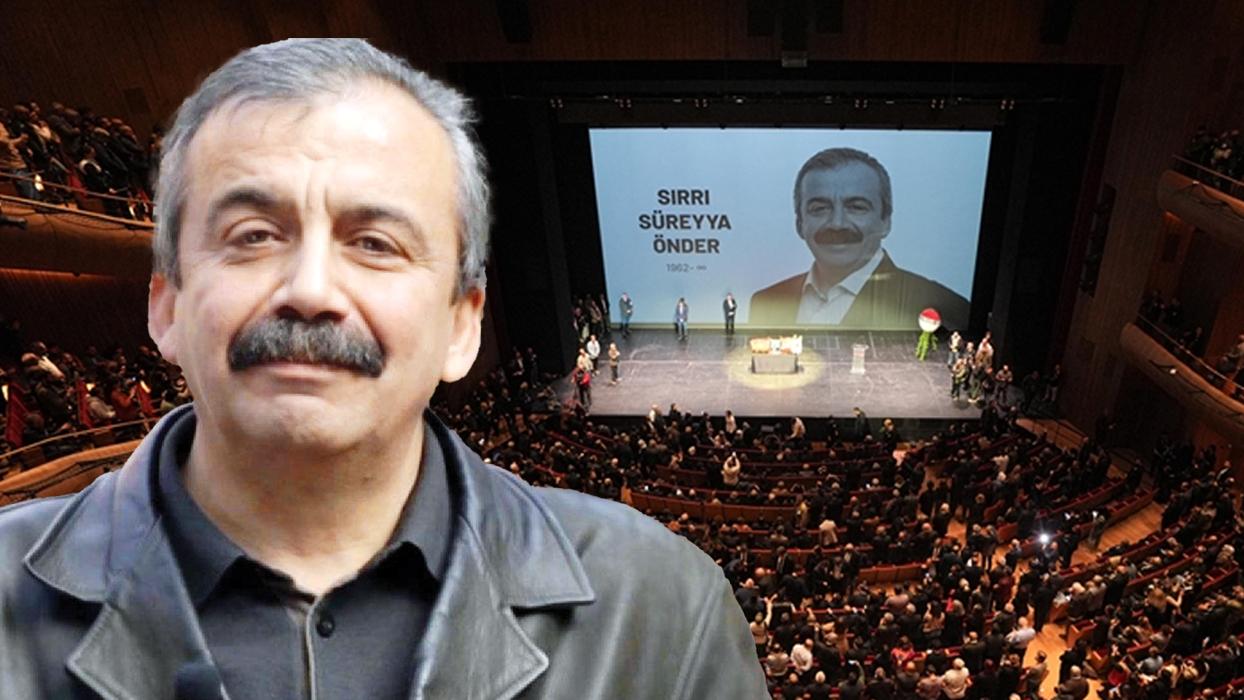 Sırrı Süreyya Önder için AKM'de tören düzenlendi