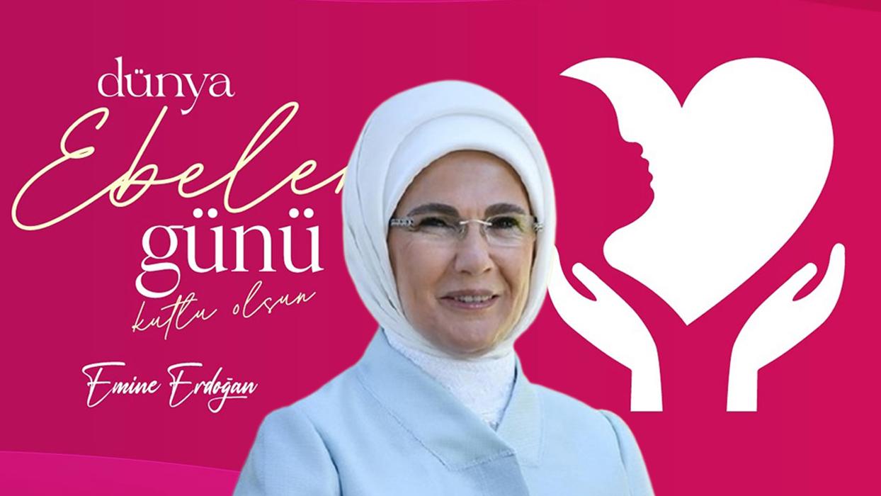 Emine Erdoğan, Dünya Ebeler Günü'nü kutladı