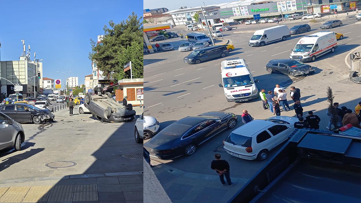 Pendik'te trafik kazası: 5 Yaralı