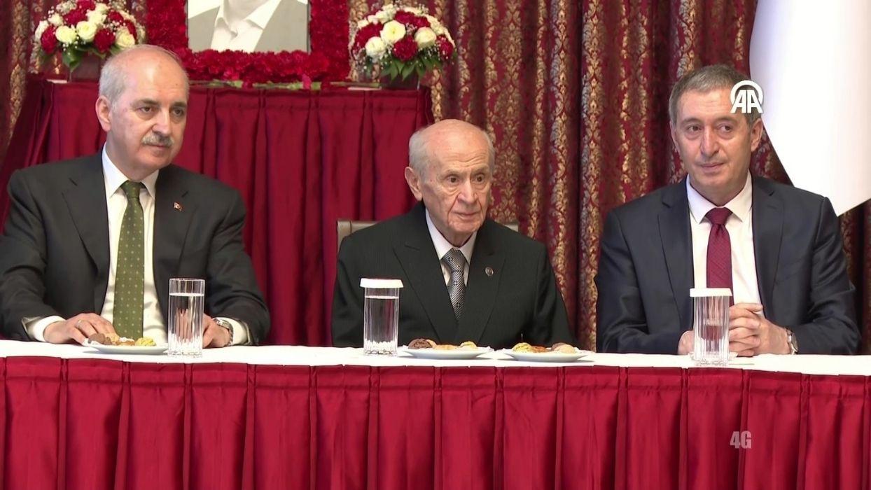 99 gün sonra TBMM'de... Önder için yapılan taziye töreninde Bahçeli sürprizi