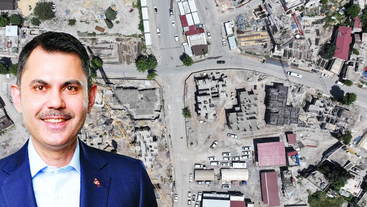 Bakan Murat Kurum'un talimatıyla Kahramanmaraş'ta tarihi mahallelerde yeni deprem konutları yapılıyor