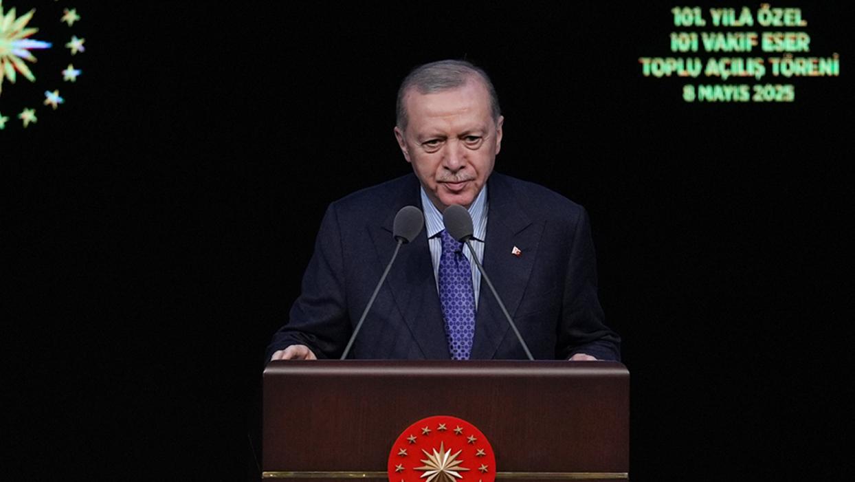 Cumhurbaşkanı Erdoğan: Son 23 yılda 5 bin 927 vakıf eseri restore edildi!